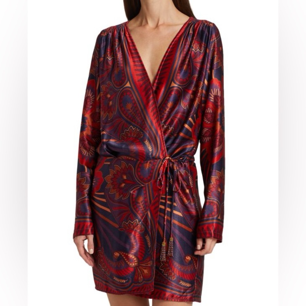 FARM Rio Macaw Arabesque Minidress